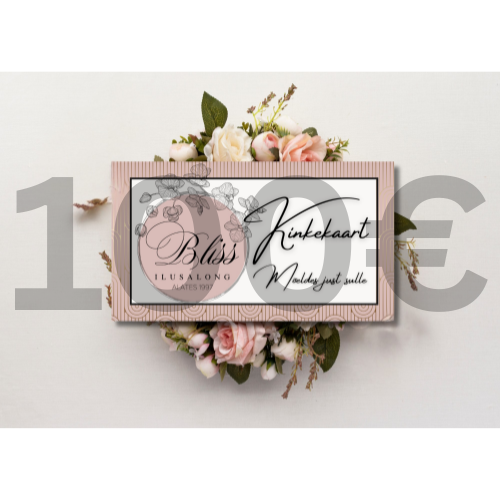 kinkekaart 100€